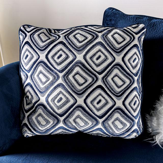 WALDPORT Swivel Chair, Navy - Just Furniture (PA) - Multi Location