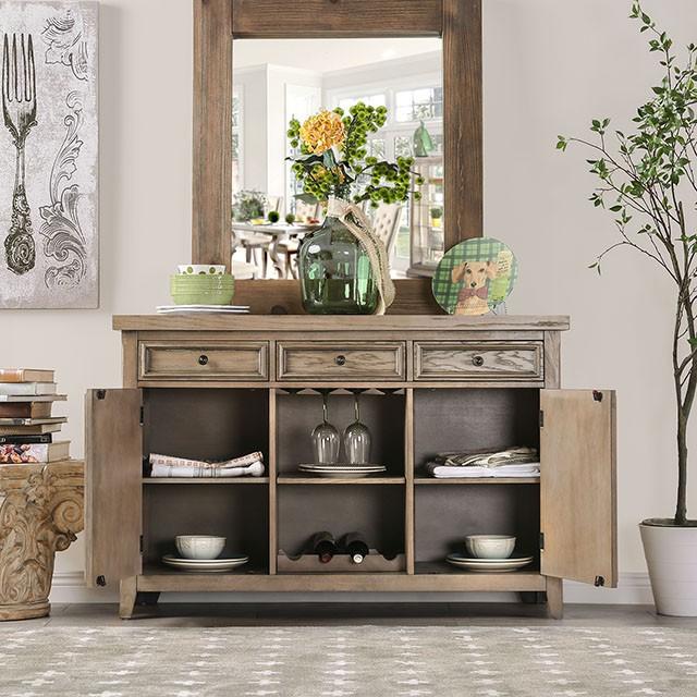 Patience Rustic Natural Tone Server - Just Furniture (PA) - Multi Location