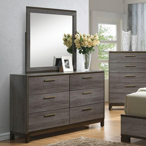 MANVEL Two-Tone Antique Gray Dresser - Just Furniture (PA) - Multi Location