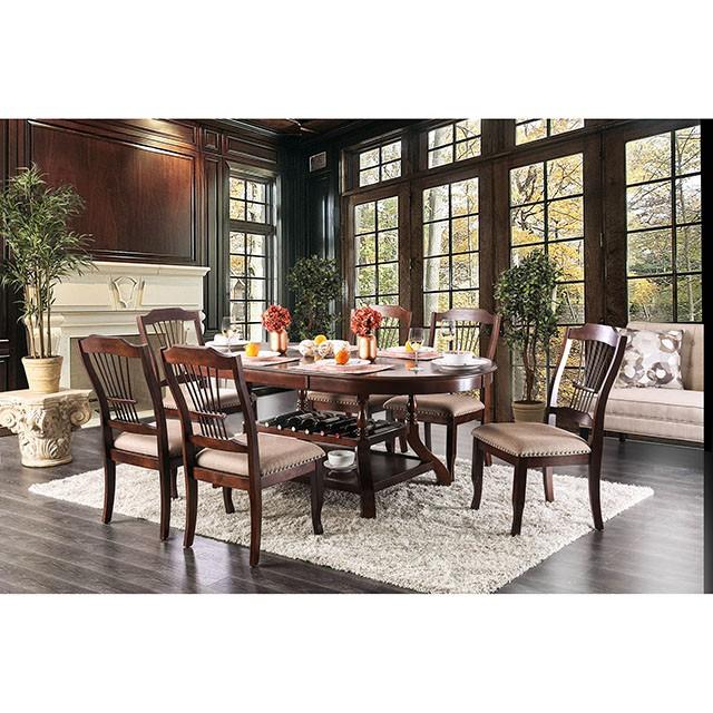 Jordyn Brown Cherry Dining Table - Just Furniture (PA) - Multi Location