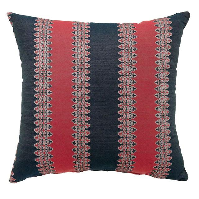 LARA 18" X 18" Pillow, Red & Blue (2/CTN) - Just Furniture (PA) - Multi Location