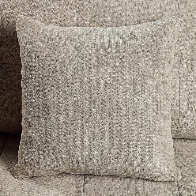 LYNDA Sofa w/ Pillows, Light Gray - Just Furniture (PA) - Multi Location