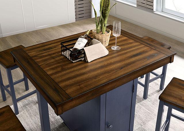 Azurine 5 Pc. Counter Ht. Set - Just Furniture (PA) - Multi Location
