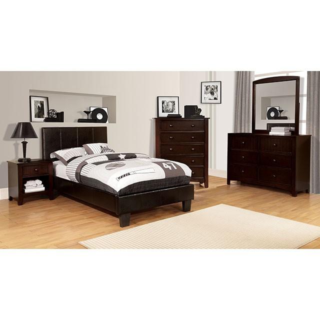 Winn Park Cal.King, E.King, Twin, & Full Bed Chrome, Gray, Brown, & Chrome - Just Furniture (PA) - Multi Location