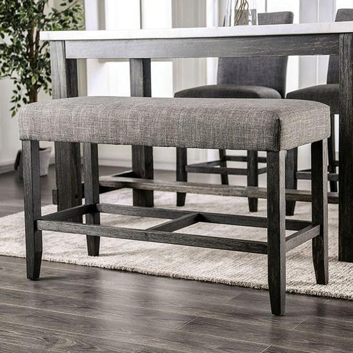 Brule Counter Height Bench Gray - Just Furniture (PA) - Multi Location