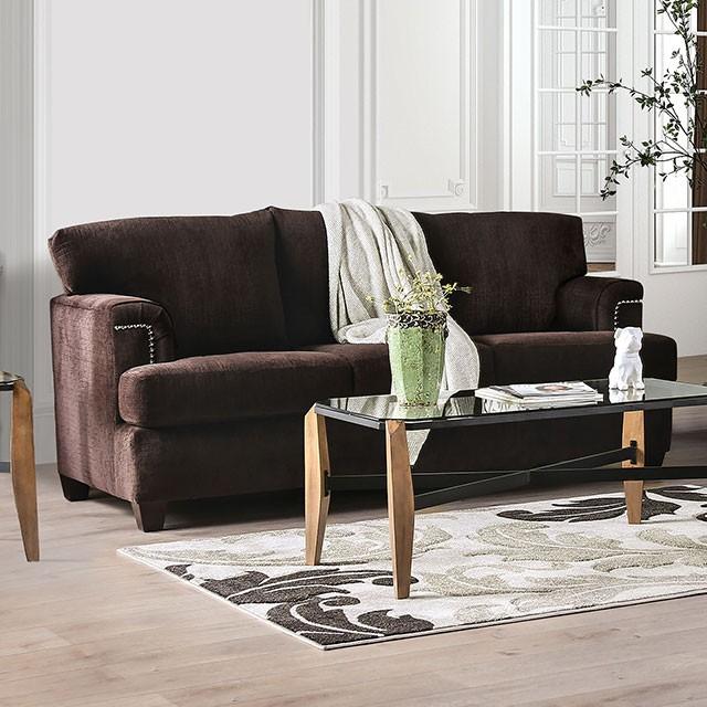 Brynlee Chocolate Sofa (*Pillows Sold Separately) - Just Furniture (PA) - Multi Location