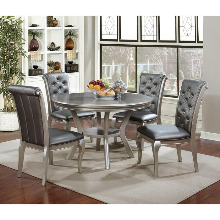 Amina Champagne Round Table - Just Furniture (PA) - Multi Location