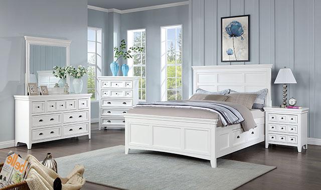 CASTILE Chest, White - Just Furniture (PA) - Multi Location