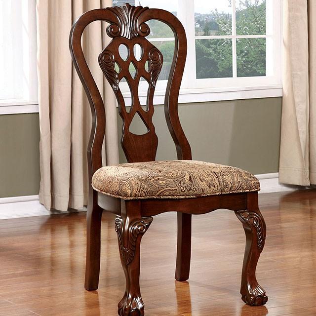 ELANA Brown Cherry Dining Table w/ 18" Butterfly Leaf - Just Furniture (PA) - Multi Location