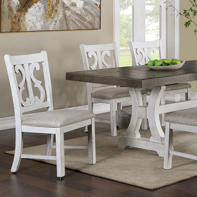 AULETTA Dining Table, Gray - Just Furniture (PA) - Multi Location