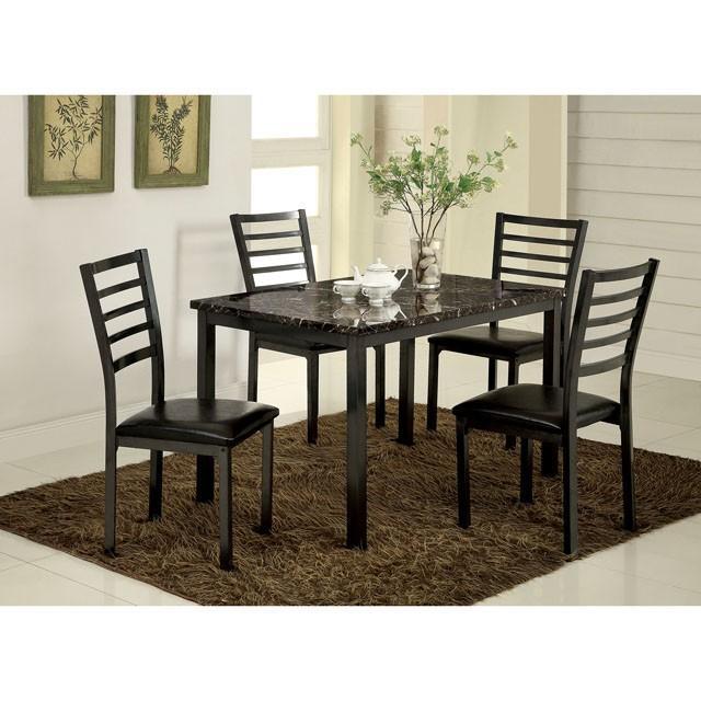 COLMAN Black 48" Dining Table - Just Furniture (PA) - Multi Location