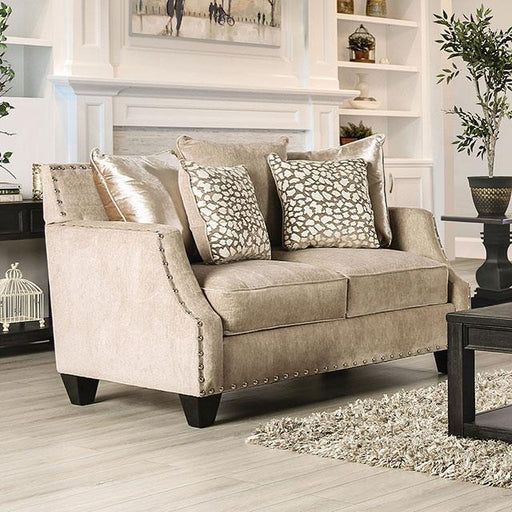 Hendon Loveseat Beige - Just Furniture (PA) - Multi Location