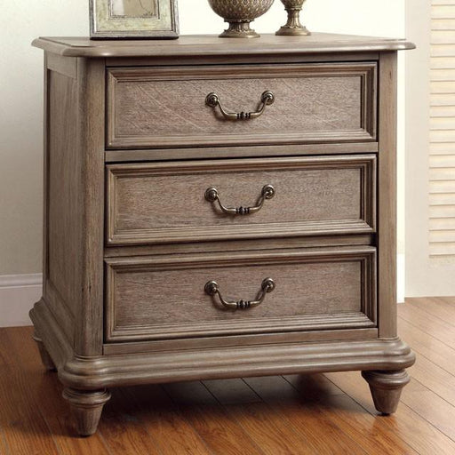 BELGRADE I Rustic Natural Tone Night Stand - Just Furniture (PA) - Multi Location