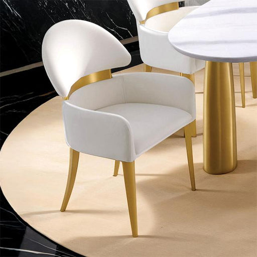 Northam Arm Chair (2 CTN) White - Just Furniture (PA) - Multi Location