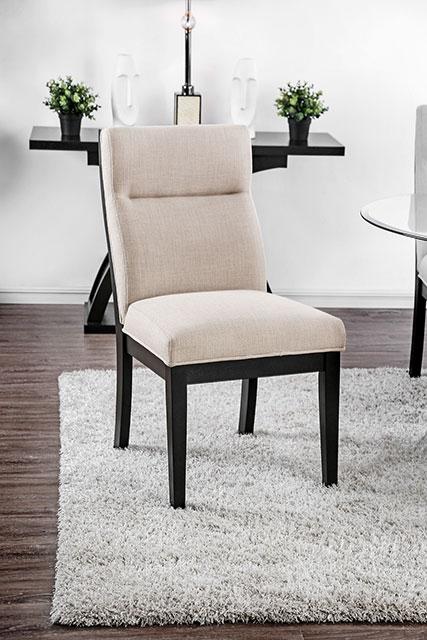 Jasmin Black/White Side Chair (2/CTN) - Just Furniture (PA) - Multi Location