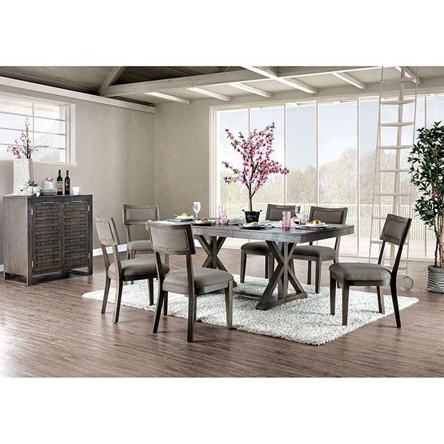 Leeds Gray Dining Table - Just Furniture (PA) - Multi Location