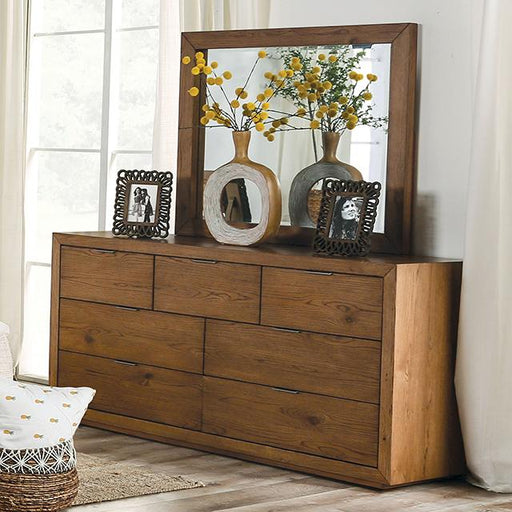 LEIRVIK Dresser, Light Walnut - Just Furniture (PA) - Multi Location