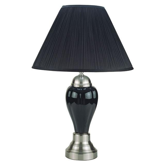 Niki Black Table Lamp (6/CTN) - Just Furniture (PA) - Multi Location