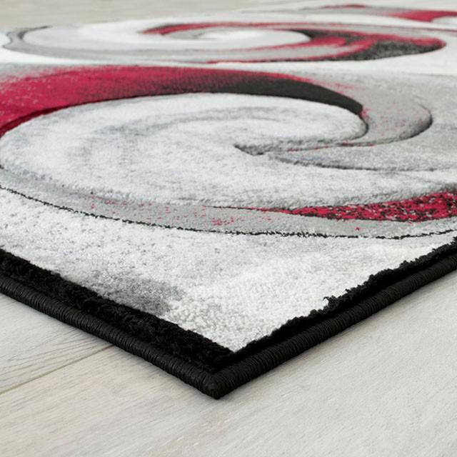 Niksar Red 5' X 7' Area Rug - Just Furniture (PA) - Multi Location