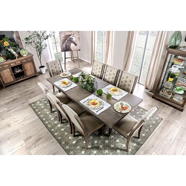 Patience Rustic Natural Tone Dining Table - Just Furniture (PA) - Multi Location