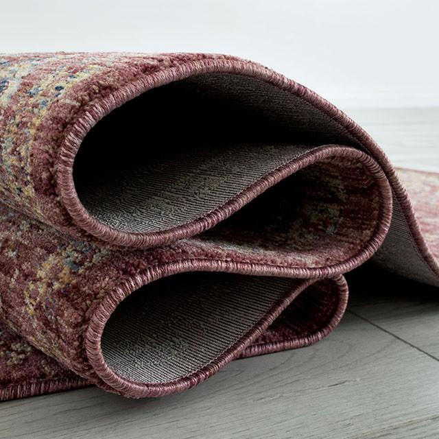 Payas Red 5' X 7' Area Rug - Just Furniture (PA) - Multi Location