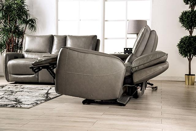 PHINEAS Power Sofa, Gray - Just Furniture (PA) - Multi Location