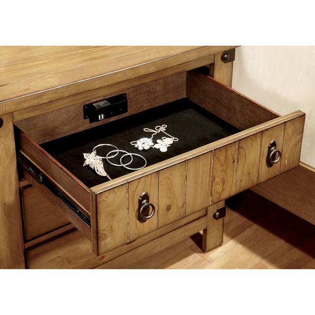 PIONEER Weathered Elm Night Stand - Just Furniture (PA) - Multi Location