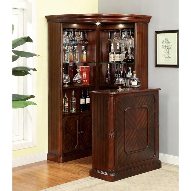 VOLTAIRE Dark Cherry Bar Table - Just Furniture (PA) - Multi Location