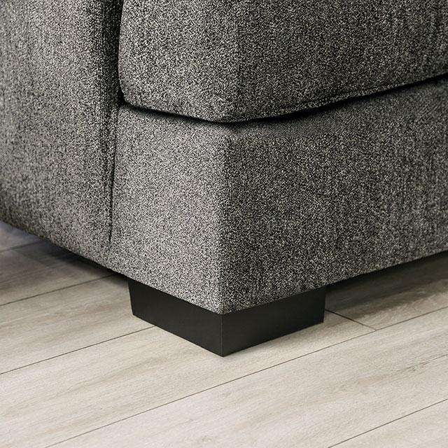 HOLBORN Loveseat, Gray - Just Furniture (PA) - Multi Location