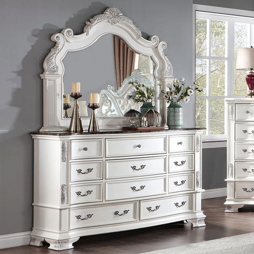 ESPARANZA Dresser, Pearl White - Just Furniture (PA) - Multi Location