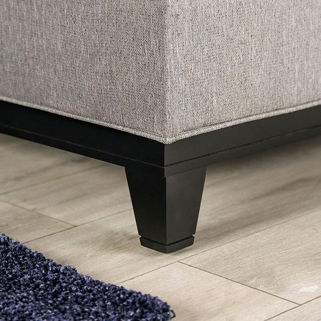 LANTWIT Sectional, Light Gray - Just Furniture (PA) - Multi Location