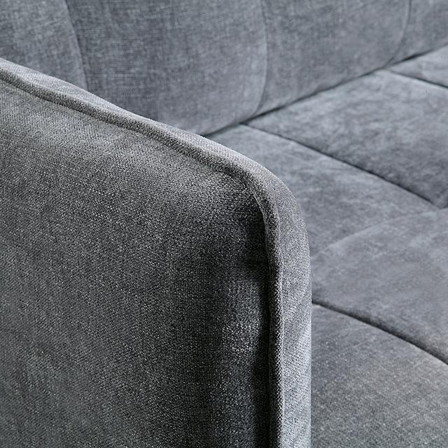 LYNDA Sofa w/ Pillows, Dark Gray - Just Furniture (PA) - Multi Location