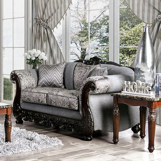 Newdale Gray Love Seat - Just Furniture (PA) - Multi Location