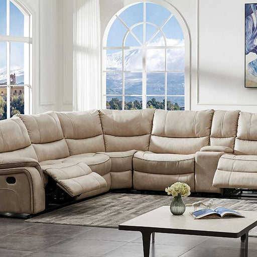 JEROMINUS Sectional, Beige - Just Furniture (PA) - Multi Location