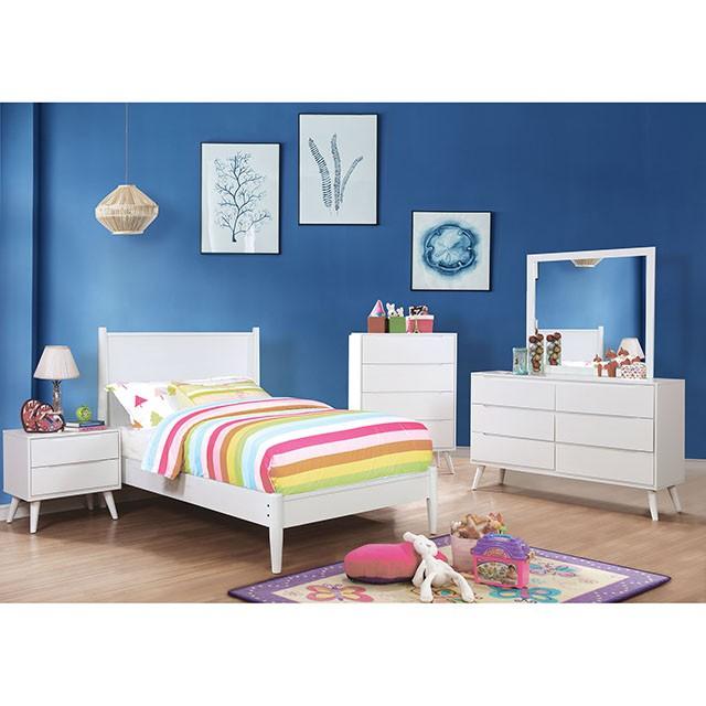 LENNART II White Mirror - Just Furniture (PA) - Multi Location