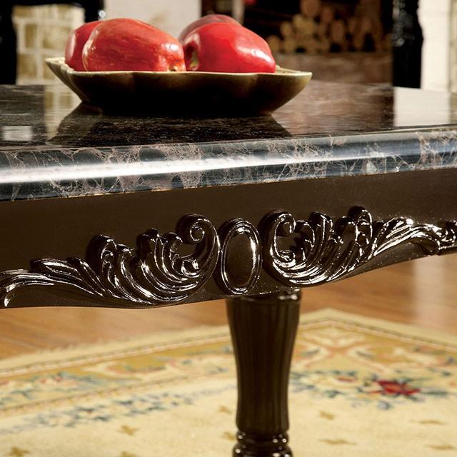Brampton Espresso/Black Faux Sofa Table - Just Furniture (PA) - Multi Location