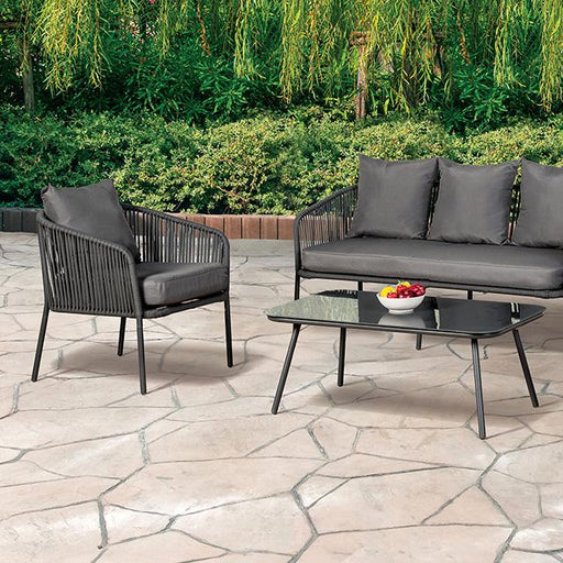 Myesha 4 Pc. Conversation Set - Just Furniture (PA) - Multi Location