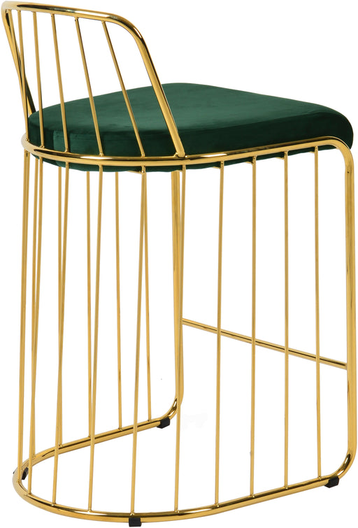 Gio Green Velvet Stool - Just Furniture (PA) - Multi Location