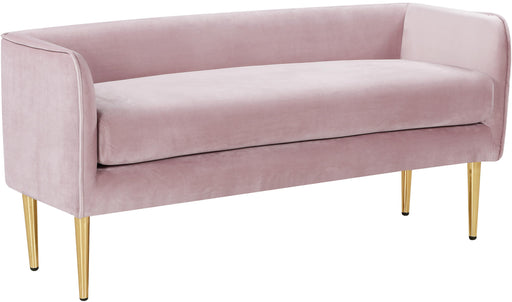 Audrey Pink Velvet Bench - Just Furniture (PA) - Multi Location
