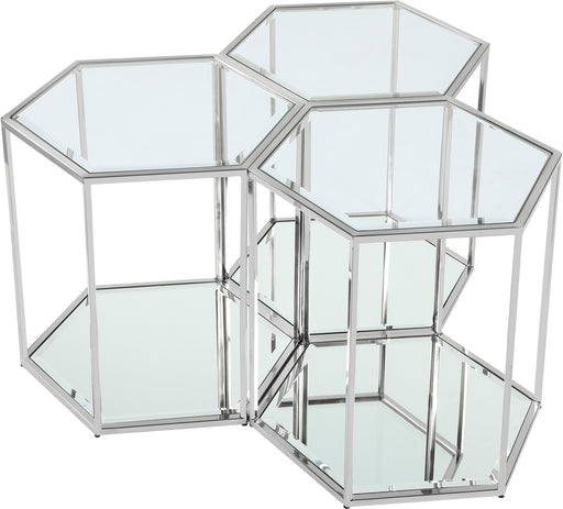 Sei Chrome End Table - Just Furniture (PA) - Multi Location