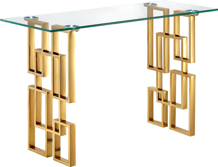 Pierre Gold Console Table - Just Furniture (PA) - Multi Location