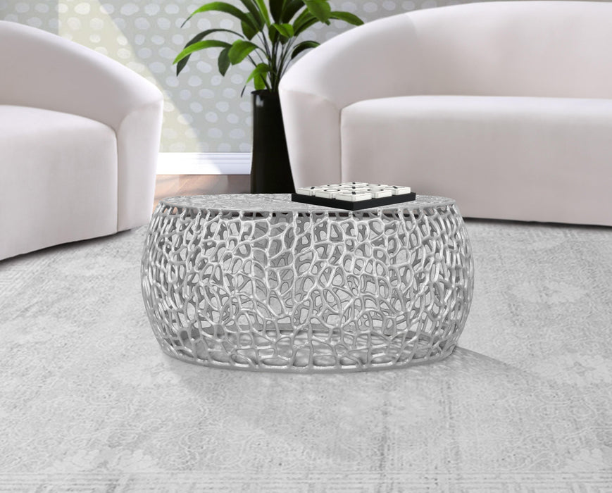 Priya Silver Coffee Table - Just Furniture (PA) - Multi Location