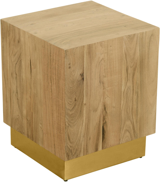 Acacia Gold End Table