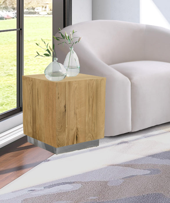 Acacia Chrome End Table - Just Furniture (PA) - Multi Location
