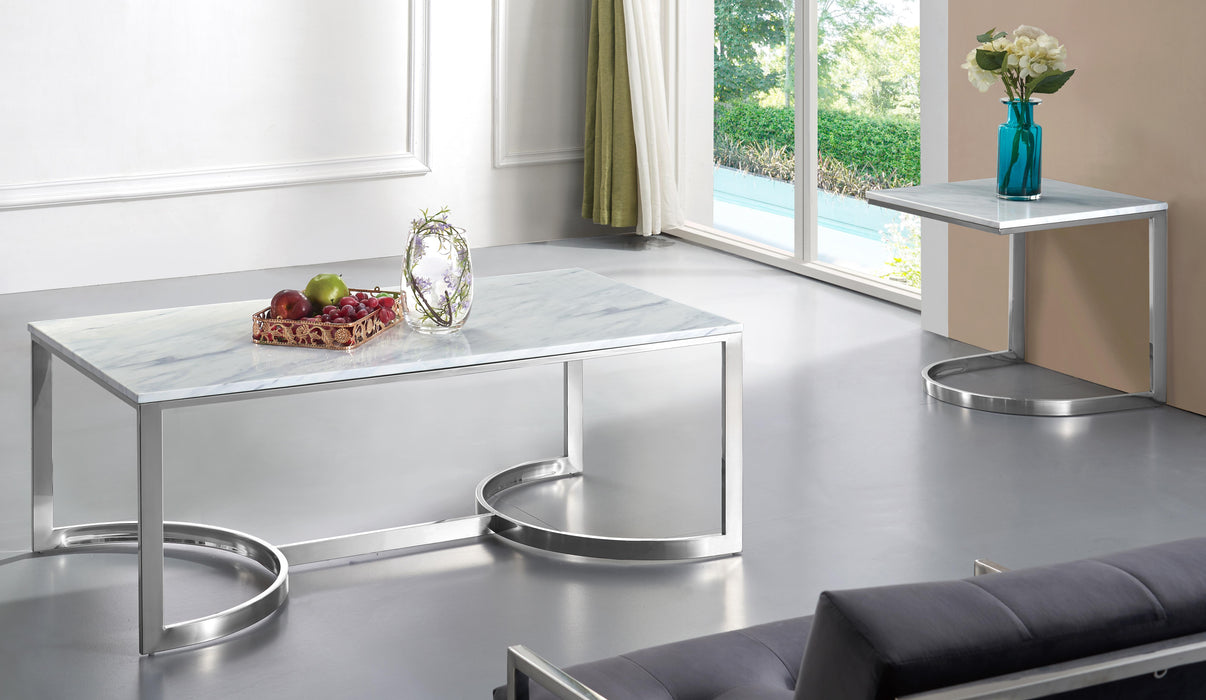 Copley Chrome Coffee Table - Just Furniture (PA) - Multi Location