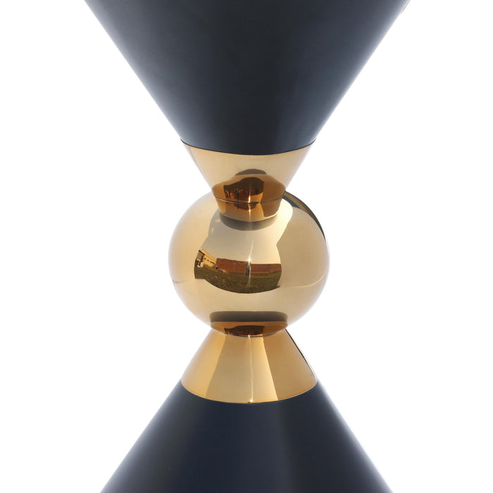 Malia Black / Gold End Table - Just Furniture (PA) - Multi Location