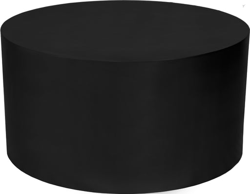Cylinder Matte Black Coffee Table - Just Furniture (PA) - Multi Location