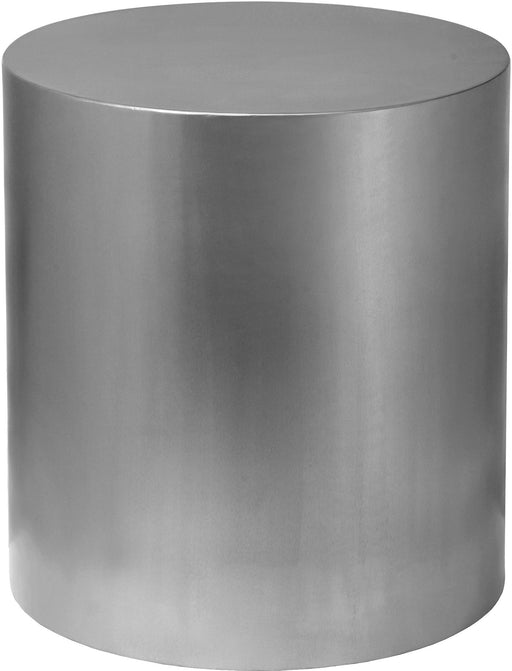 Cylinder Brushed Chrome End Table - Just Furniture (PA) - Multi Location