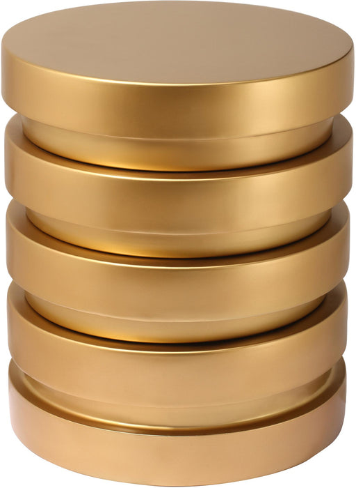 Levels Brushed Gold End Table - Just Furniture (PA) - Multi Location
