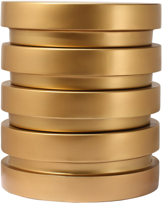 Levels Brushed Gold End Table - Just Furniture (PA) - Multi Location